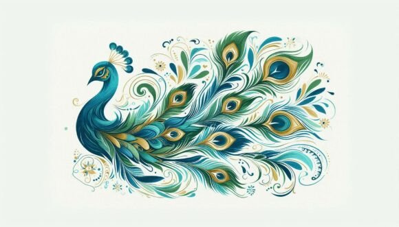 The Allure of Peacock Silhouette: A Designer's Asset