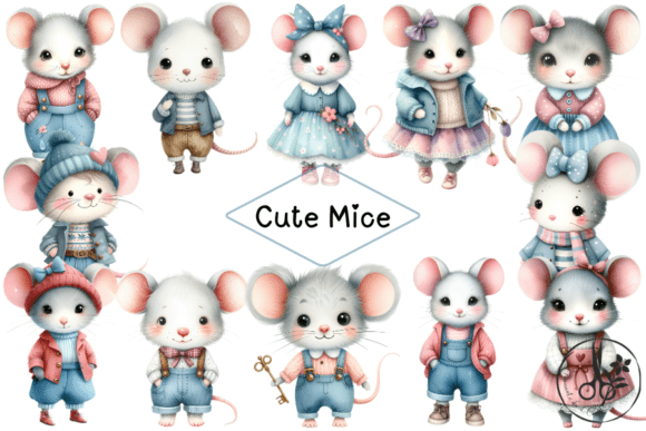 Why Cute Mice Illustrations Are a Secret Weapon for Whimsical Design